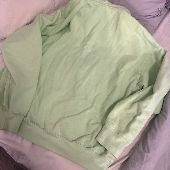 TNA Light Green Extra Fleece Hoodie - Picture 5 of 6